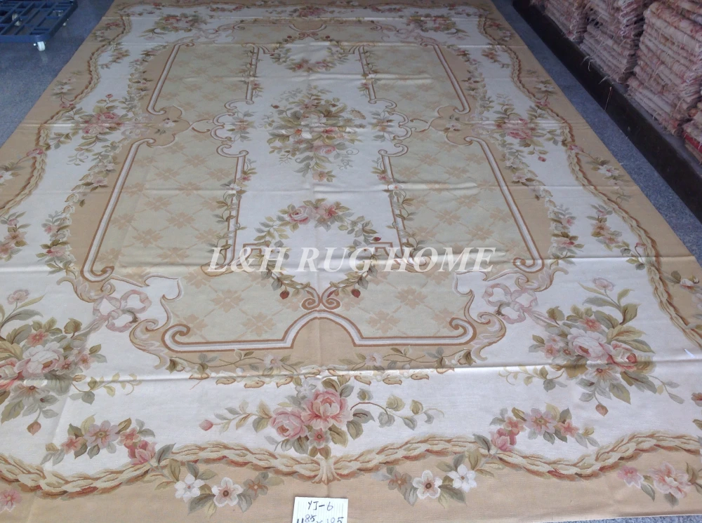 11.85 'x18. 5' французский ковры aubusson Европейский Стиль abusson стороны плетение ковры для дома Deocation