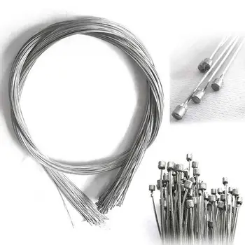 

10Pcs Bicycle Brake Line 1.75M Road Bike Bicycle Brake Inner Wire Shift Line Galvanized Steel Wire Bike Cycling Accessories new
