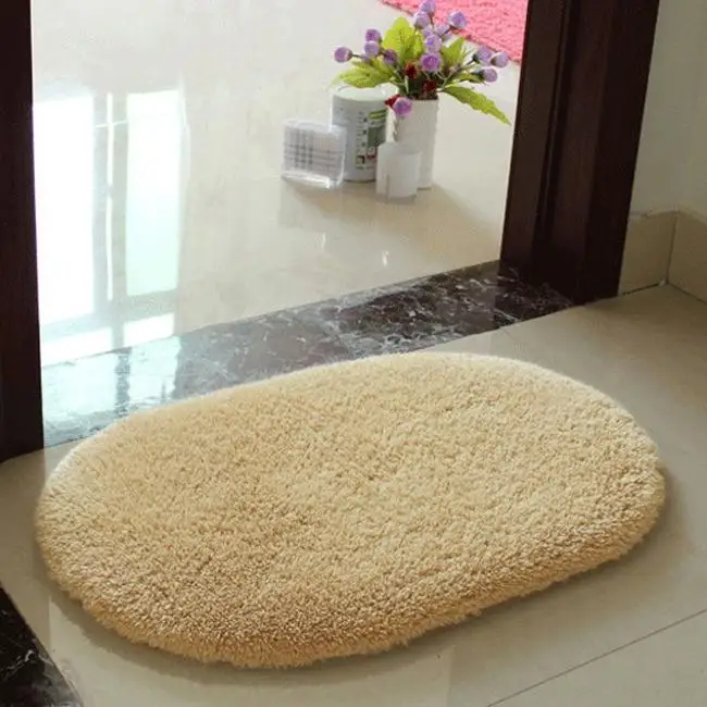 Online Whole Clean Bath Mat From China 40 60cm Plush Velvet Slip Mats Doormat Absorbent Bathroom Rug Washable Can Be Cleaned