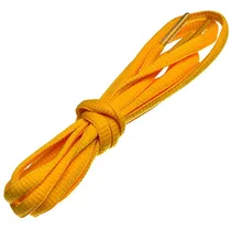 Шнурки полукруглые шнурки спортивные кроссовки Пешие ботинки флуоресцентный зеленый 2 шт