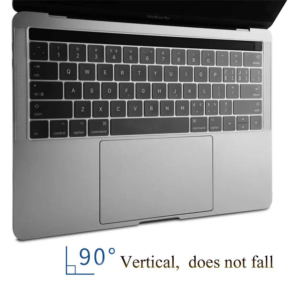 Прозрачная крышка клавиатуры WIWU для MacBook Pro 16 A2141 водонепроницаемая раскладка в