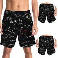 Стиль пляжная одежда короткие Для мужчин свободные короткие штаны быстросохнущая серфинга путешествия пляжные брюки шорты летний ванный комплект Размеры M-2XL