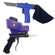 2 в 1 портативный пескоструй набор распыляющих пистолетов воздушный вакуумный вентилятор и всасывающее пневматическое ружьё Аэрограф с аксессуарами