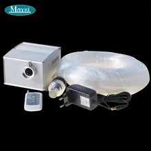 Maykit Светодиодная лампа "звёздное небо"+ 188 шт. 3 м гибкий полимерный конец Emit волоконно-оптический кабель и 5 Вт Cree светодиодный мерцающий свет двигателя