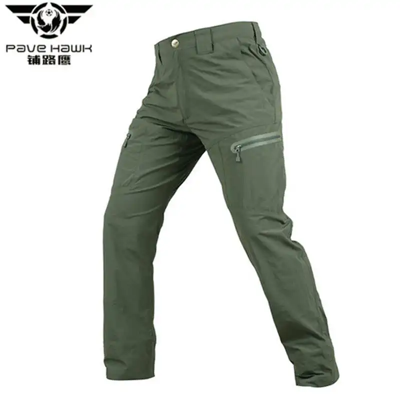 Pave Hawk Men Summer Tactical Clothing Men's Waterproof Cargo Pants