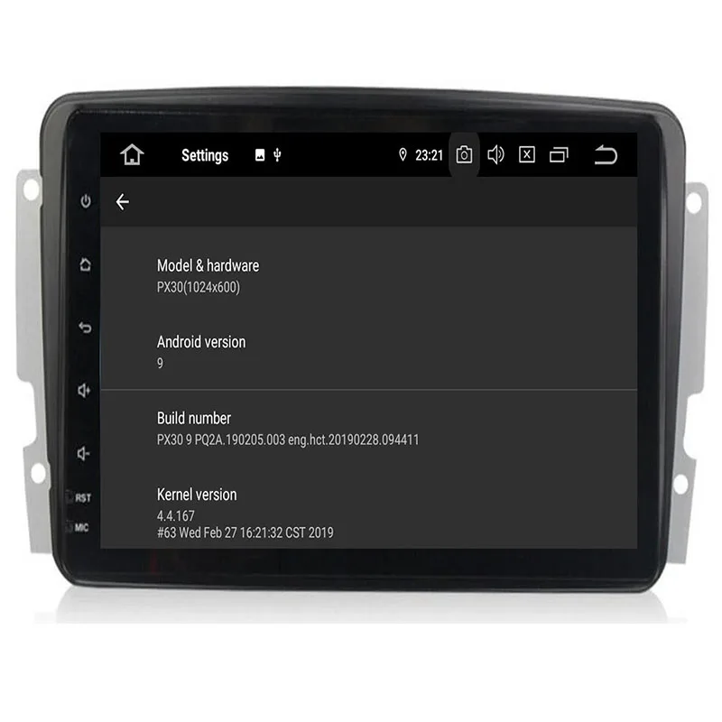 Discount 2019 Car Multimedia Player Two Din Android 9.0 DVD Automotivo For Mercedes/Benz/W209/W203/Viano/W639/Vito GPS Radio FM USB DVR 3