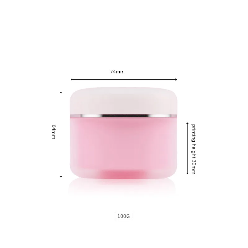 30/100/150g 5 состоит из 12 штук, Портативный косметический пустой банка для пищевых продуктов емкость для теней для век Макияж Контейнер для крема для лица Box Косметические бутылки розовый