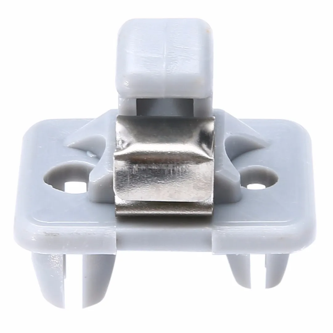New Car Inner Sun Visor Hanger Clip Bracket Fit For Audi A1 A3 A4 A5 Q3 Q5 TT Roadster Plastic Grey Auto Sun Visor Hook Holder