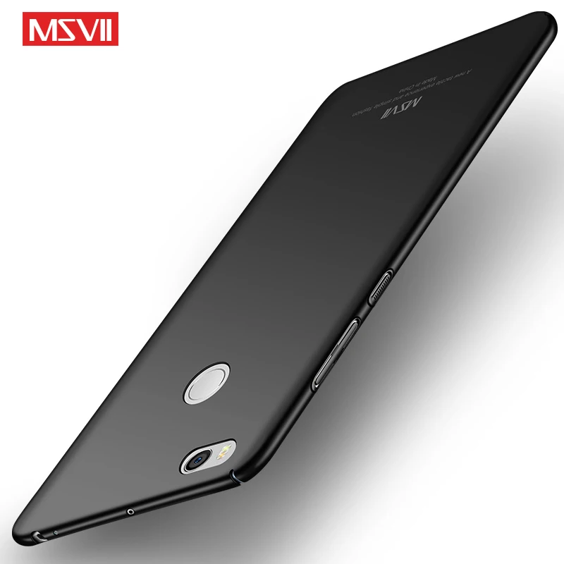 

Original MSVII Case For Xiaomi Mi Max 2 Hard Frosted PC Back Cover 360 Full Protection Housing For Xiaomi Mi Max2