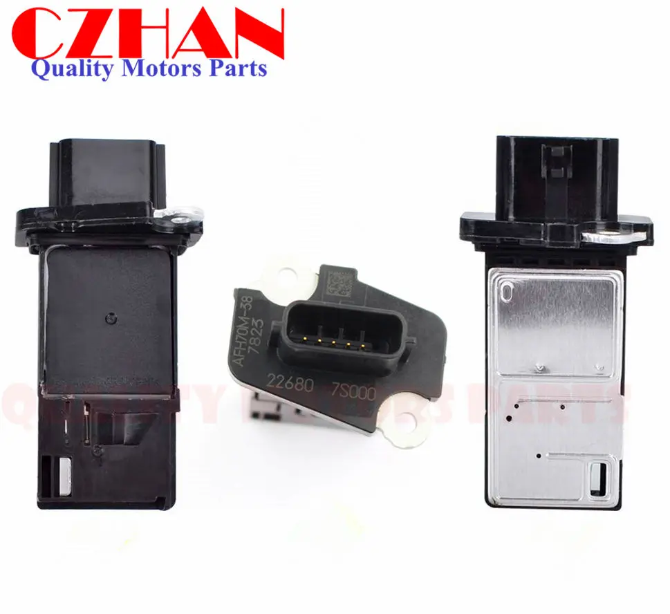 Японский расходомер воздуха MAF 22680 7S000 для Nissan Note Navara Murano X Trail Maxima QASHQAI JUKE sensor