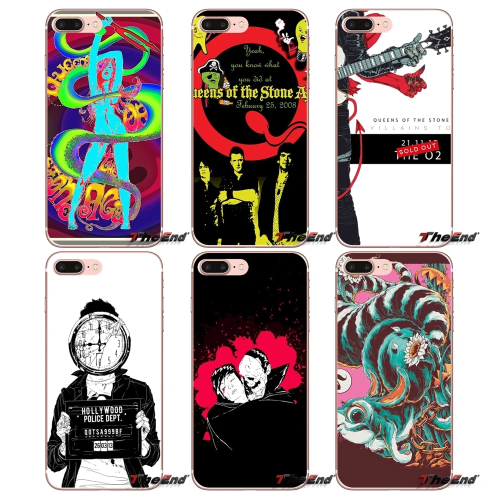 Чехол из ТПУ Queens Of The Stone Age Poster для Xiaomi Redmi 4 3 3S Pro Mi3 Mi4 Mi4i Mi4C Mi5 Mi5S Mi Max Note 2 | Мобильные