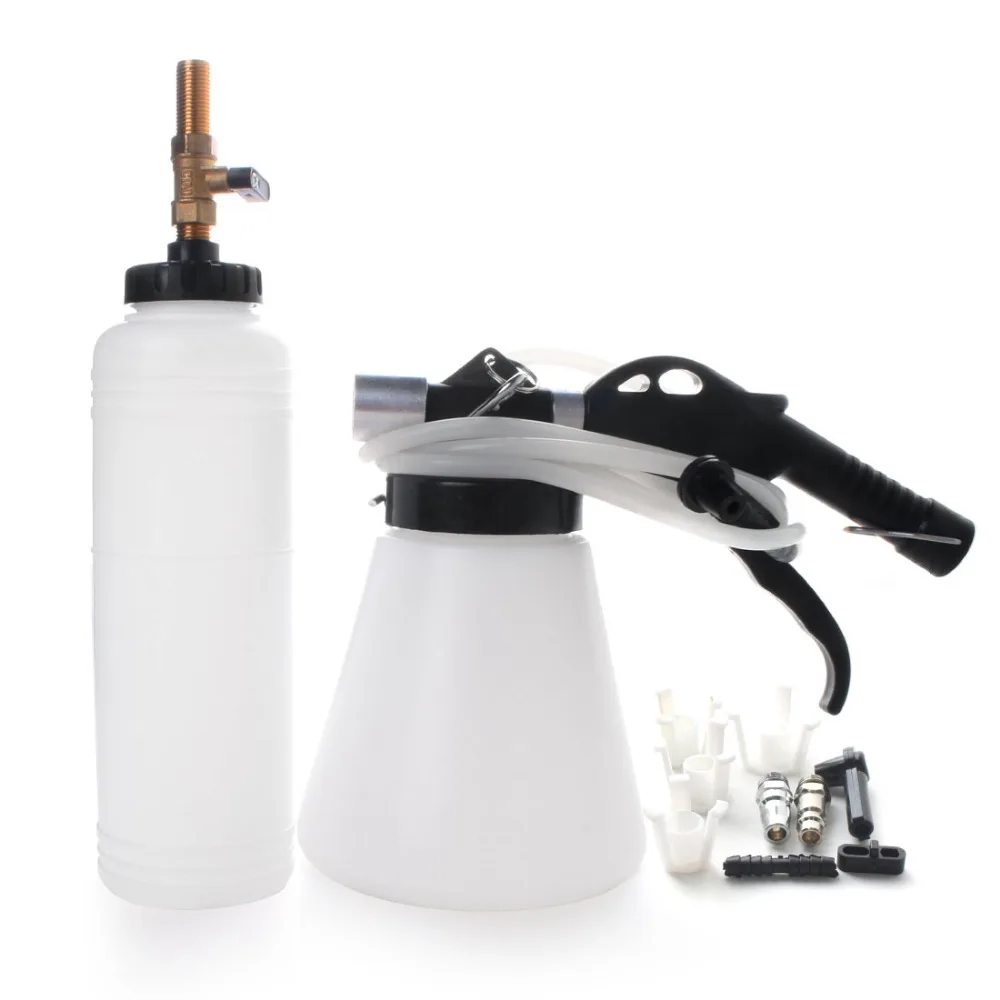 1L Pneumatic Brake Fluid Bleeder Brake Oil Replacement Bleeding Tool 75