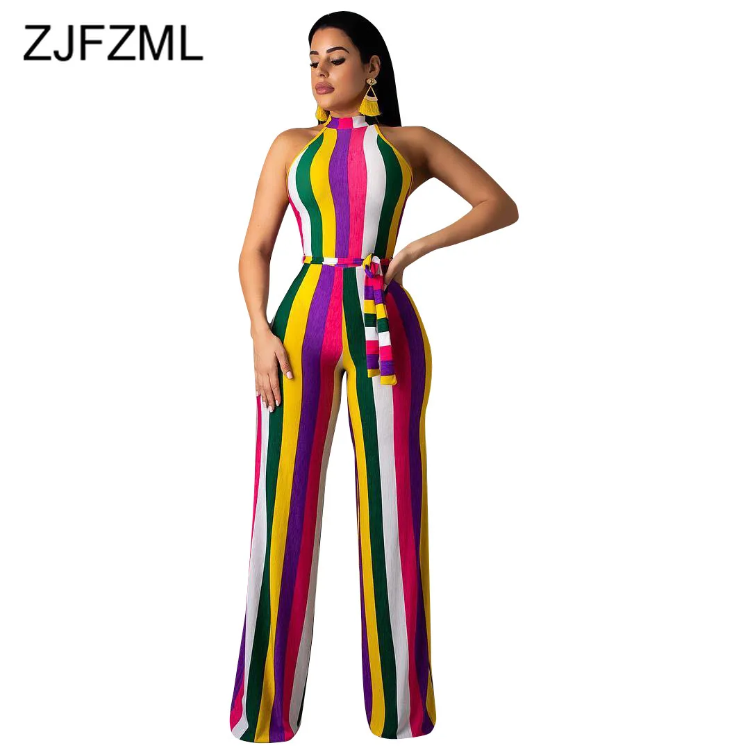 rainbow one piece jumpsuit