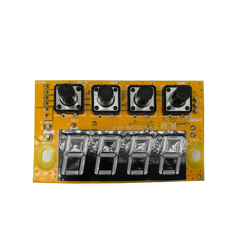 Светодиодный Par свет материнская плата RGBW 4 цвета постоянного напряжения 8CH 54x3 w