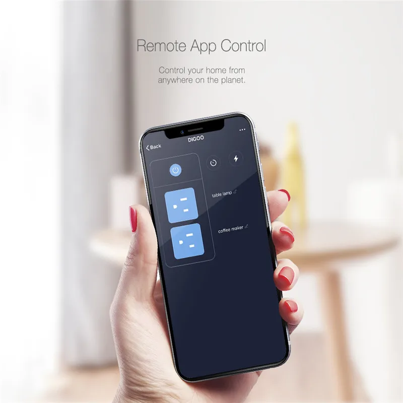 DIGOO NX-SP202 двойной ЕС Plug Smart Wi Fi разъем индивидуальный управление lable энергии мониторы дистанционное управление сроки умный дом Outlet
