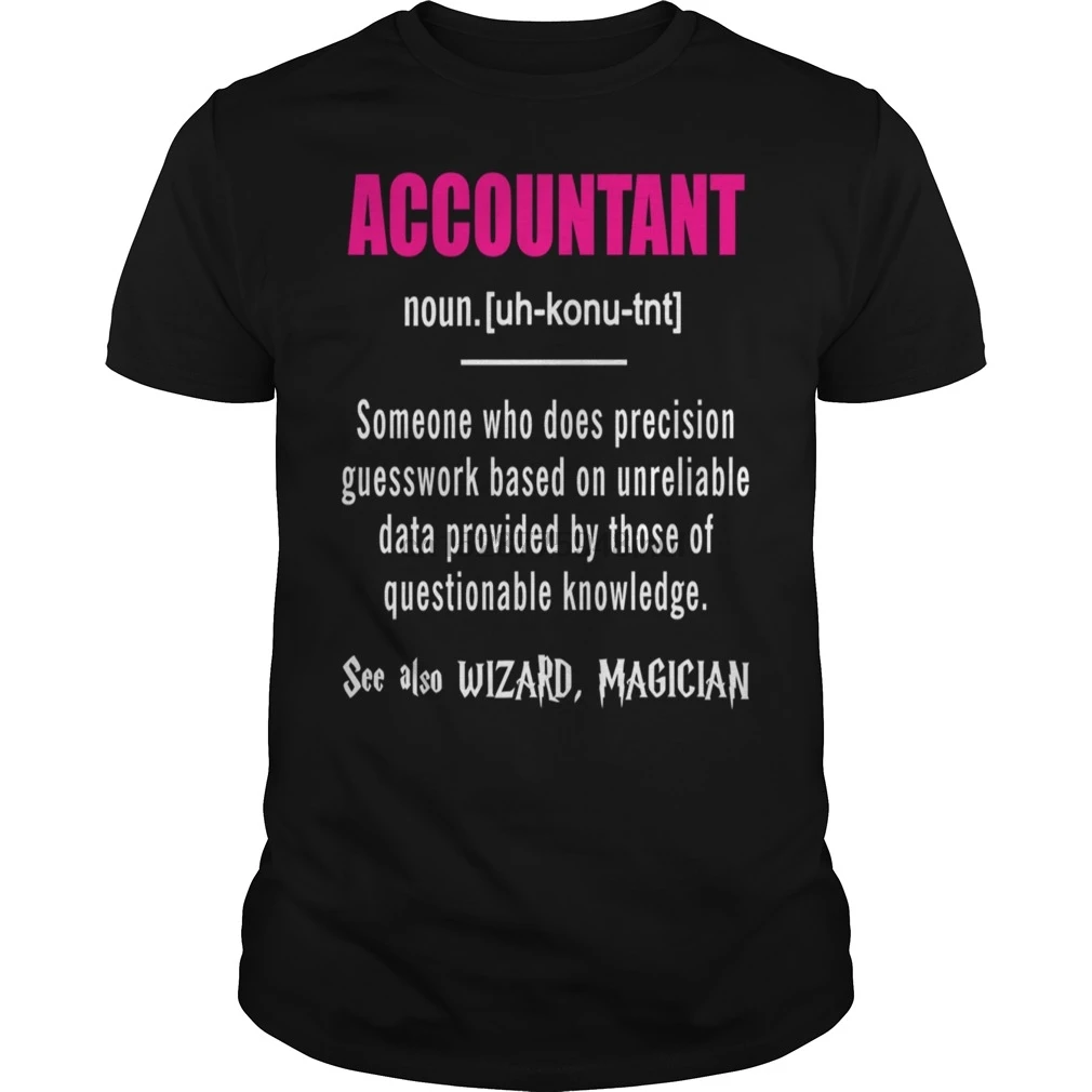 

Men Short sleeve tshirt Accountant Noun T Shirt - Kids T-Shirt cool Women t-shirt