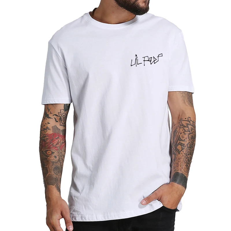 Simple T Shirt Chest Print Name Hip Hop Rock Original Design High ...