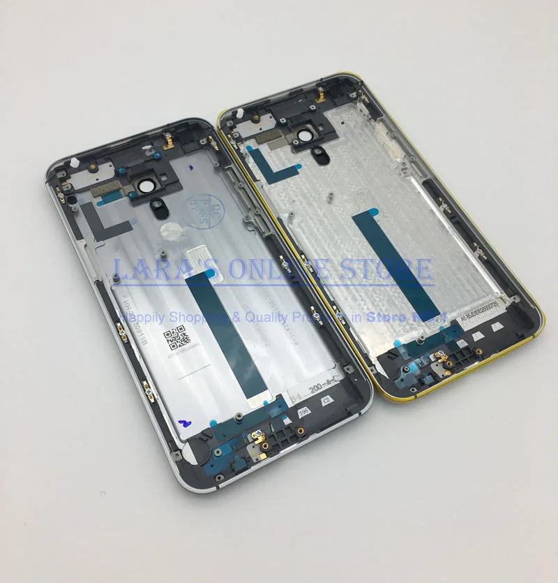 

Jedx Battery Back Cover For MEIZU MX5 MX 5 Rear Door Housing Case With Power Volume Buttons+ Camera Lens