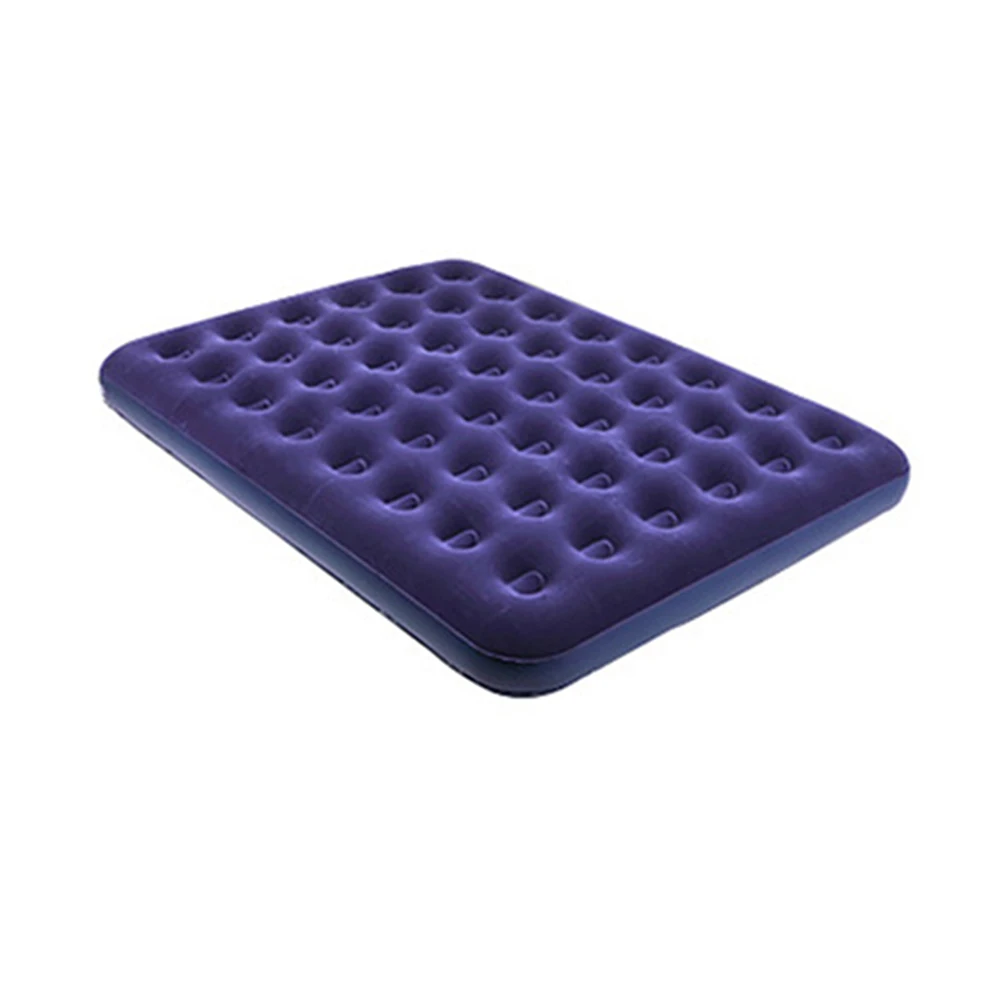 

Airbed Mattress Inflatable Flocking PVC Inflatable Soft Sleep Air Inflatable Bed Locking Quick Inflation Indoor Outdoor Use