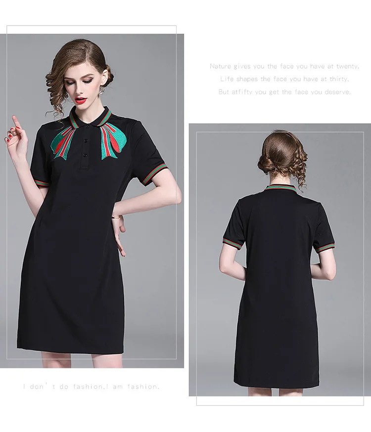 Women summer dress 2019 New Designer elegant embroidered loose knit bodycon white dress summer clothes for women (11)