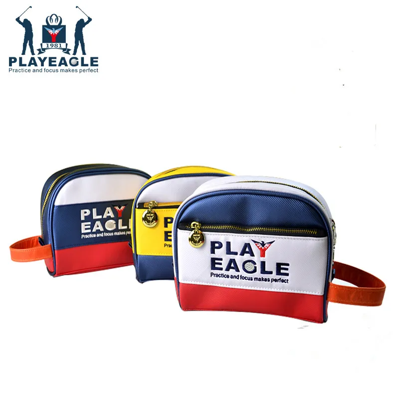 Playeagle جولف الرياضة أكياس عالية الجودة للماء بو الجلود الرجال والنساء ميني غولف حقيبة متعددة الوظائف الغولف الحقيبة