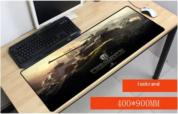 

Yuzuoan Free Shipping Tank World Customized Large Mouse Pad Oversized Mouse Pad Table Pad Keyboard Pad Natural Rubber Thicker