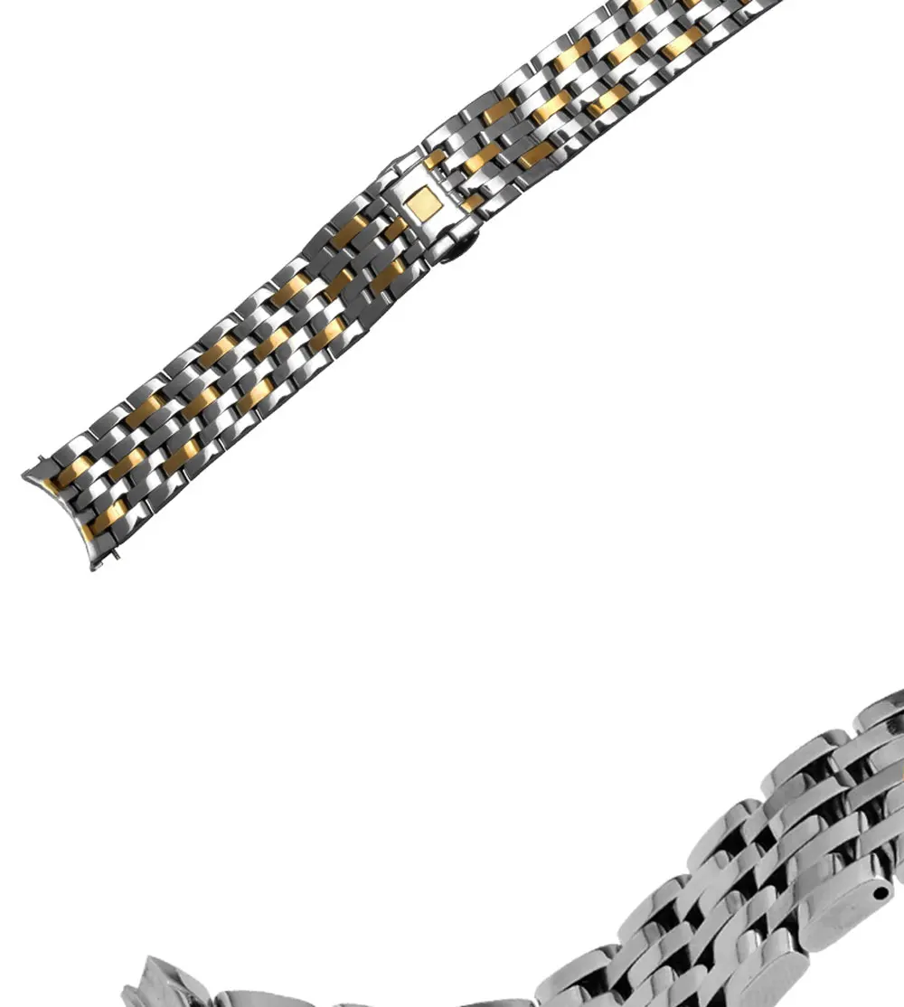 Ремешок для часов PEIYI 20 мм, ремешок из нержавеющей стали с пряжкой, сменный металлический браслет, мужские часы, стальной браслет для omega