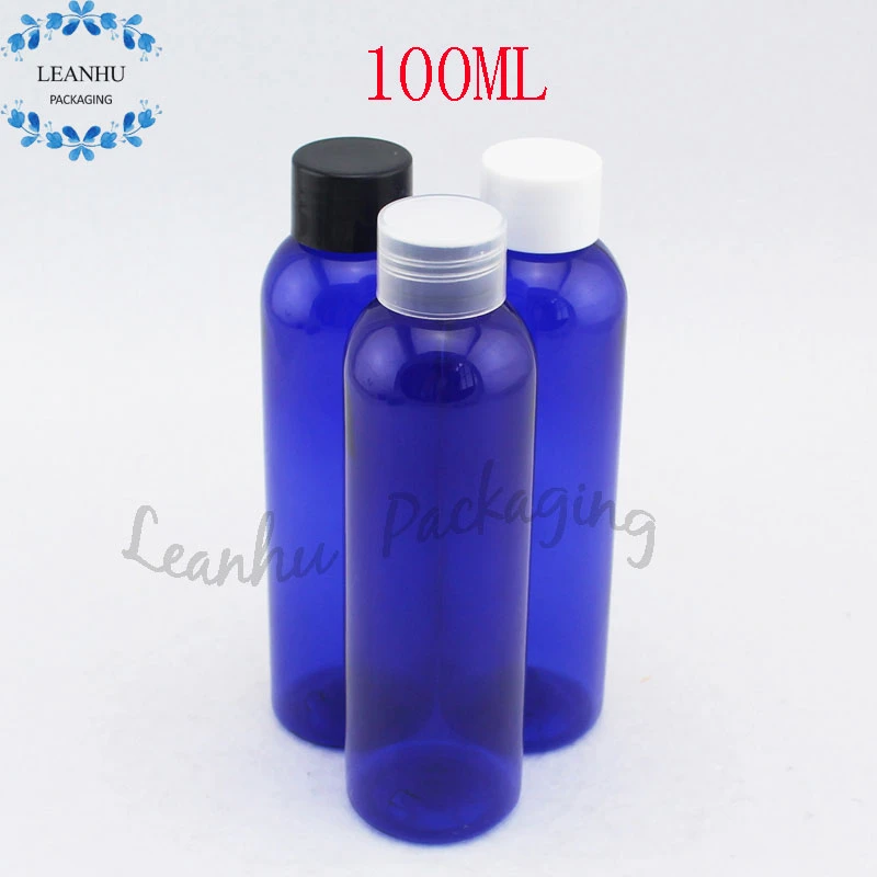 空の青いプラスチックローションクリームボトル 100ミリリットルポータブル旅行シャンプーボトル 自家製スキンケア製品梱包メイクコンテナ Travel Shampoo Bottle Shampoo Bottlecream Bottle Aliexpress