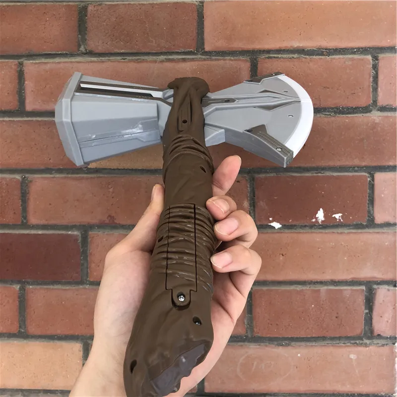 Thor Stormbreaker топор молоток звук флэш-светильник детские игрушки оружие кино ролевые игры Косплей Тор громовой Молот 31 см