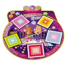 Многофункциональный коврик для музыкальной игры, одеяло для фитнеса и танцев с музыкой для детей, музыкальный коврик для сенсорной игры, развивающие игрушки