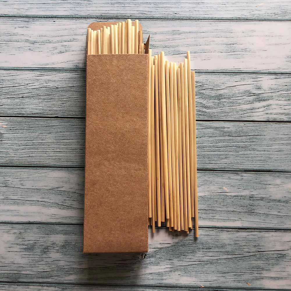 

100pcs 20cm Disposable Wheat Straw 100% biodegradable Straws Environmentally Friendly Drinking Straw Bar Accessories
