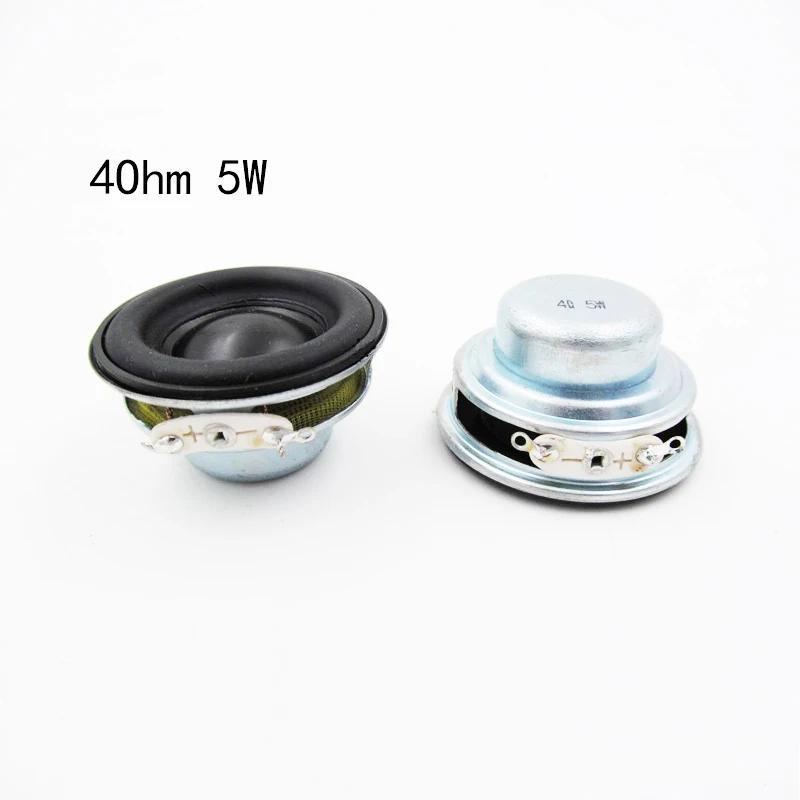 4 Ом 5 Вт 1 дюйма diy динамик для bluetooth динамика 44X23X22.5mm 2 шт./лот|Акустические