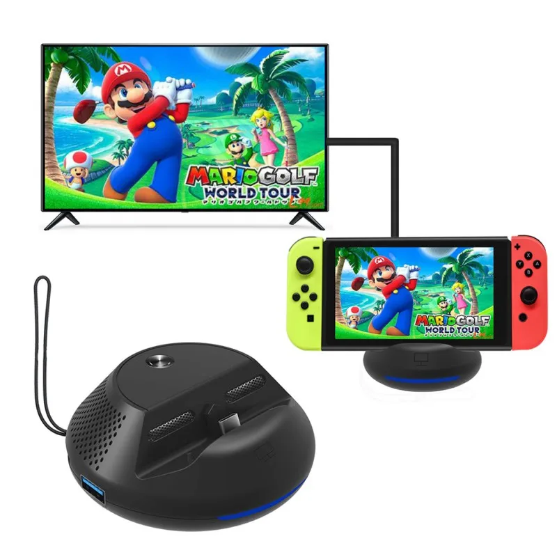 جديد وصول تلفزيون محمول تحويل جهاز شحن ل Nintendos Nintend التبديل حامل تبريد نوع-C HDMI جديد IC حل لوحة دارات مطبوعة