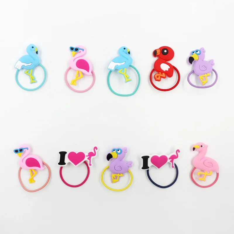 

10pcs Unicorn Mermaid Party Unicorn High Elastic Hair Band Happy Birthday Party Decoration Girls Baby Shower Decoration Supplies