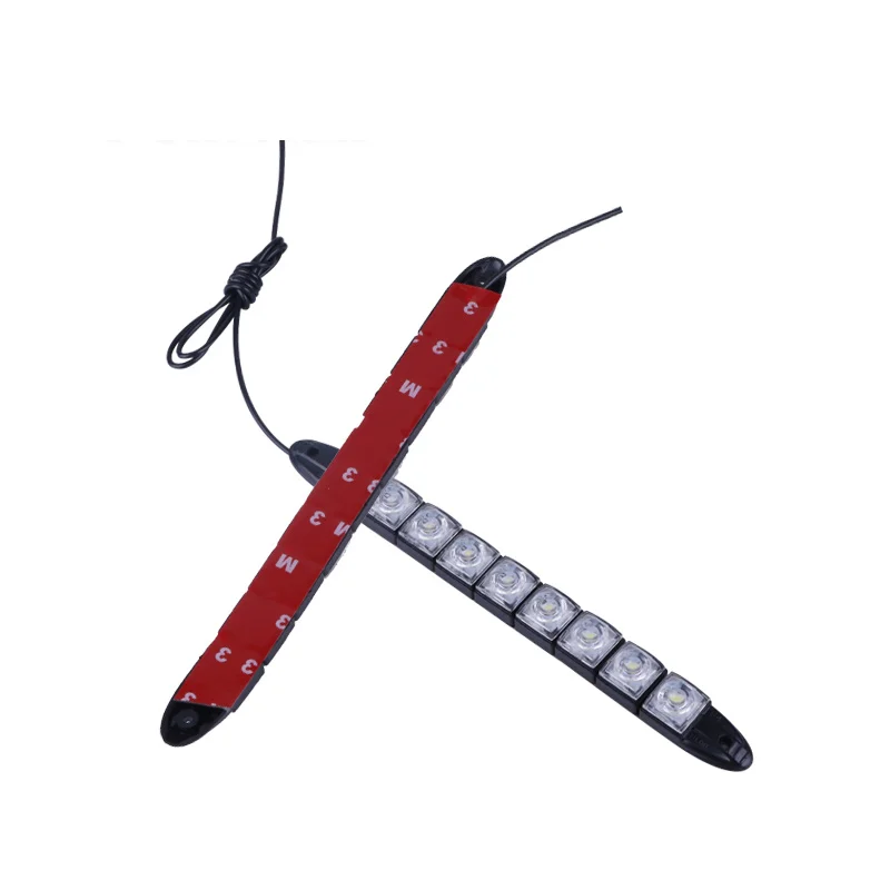 

ROADOT 2X Car Led DRL 12V 9Leds White Signal Lamp Waterproof Daytime Running Lights Fog Bulb Automotivo Front Rear Light