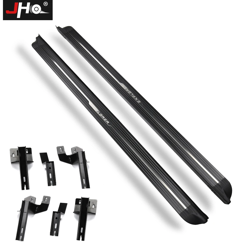 JHO автомобильные аксессуары боковые шаговые ходовые доски для Ford Explorer 2011-2019 2012 2013