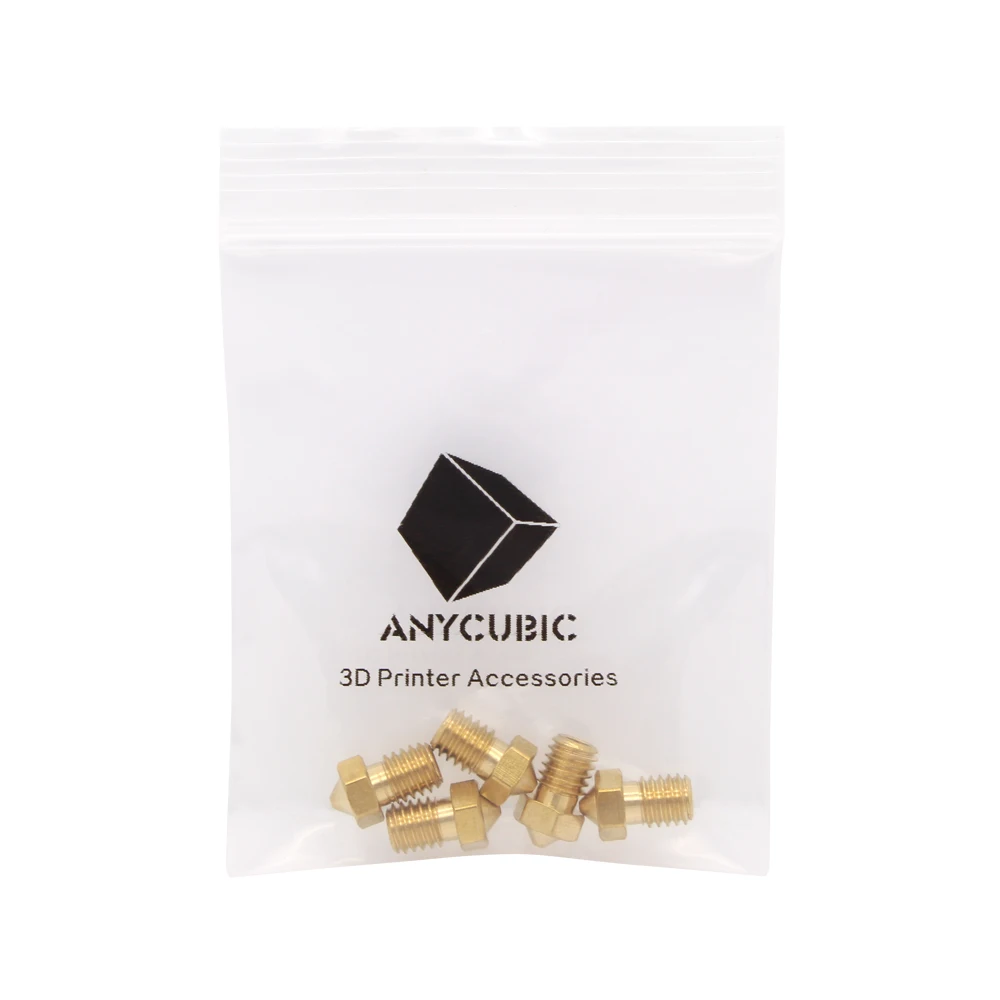 ANYCUBIC M6 3D Printer Brass Nozzle 0.3/0.4/0.5 mm 