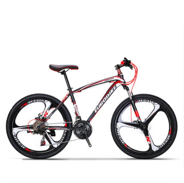 New Brand Mountain Bike Carbon Steel Frame 21/27 Speed Dual Disk Brake Bicycle Outdoor Sports Bicicleta