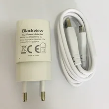 Оригинальное зарядное устройство для путешествий с европейской вилкой+ кабель type C для Blackview BV6000 BV6000S