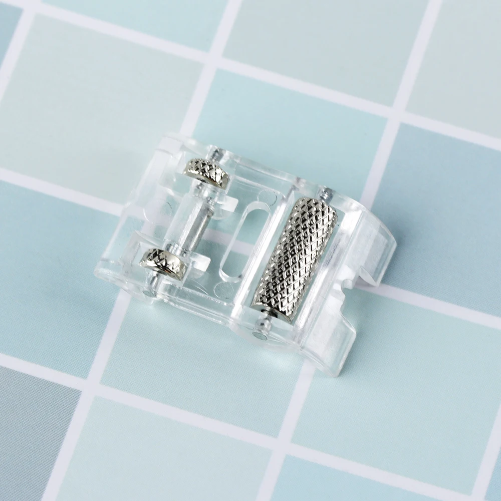 

2pcs Low Shank Roller Presser Foot Sewing Presser Foot Household Sewing Machine Pratical Household Sewing Machine Accessories