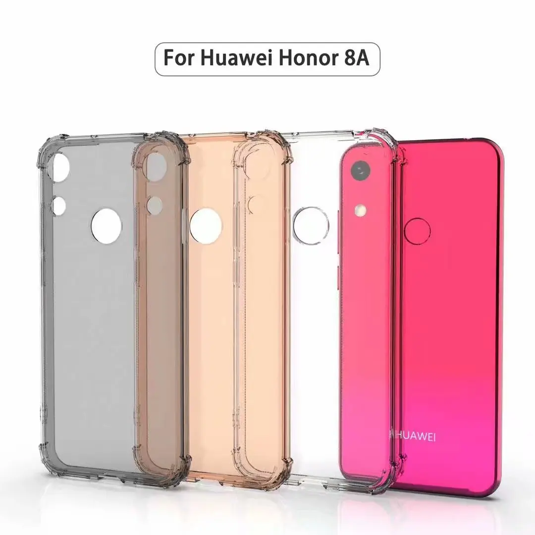 Case for Huawei Honor 8A TPU Shockproof Full Protective Cover For Luxury Super Anti-knock Armor Phone Cases |