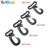 Plastic Swivel Snap Hook for Keychain Backpack Buckle Belt Strap Black ► Photo 2/6