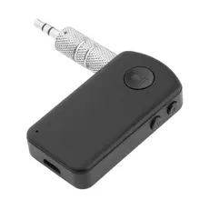 ALLOYSEED беспроводной Bluetooth 4,1 приемник 3,5 мм аудио музыкальный адаптер автомобильный кабель для входа внешнего сигнала бесплатно для динамика наушники