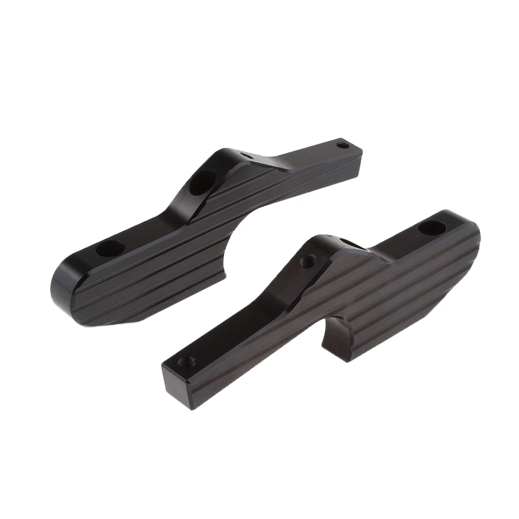 Universal Scooter Foot Rests Passenger Foot Pegs CNC Extensions Footpegs for Vespa GTS 300ie GTS GT 125 L 