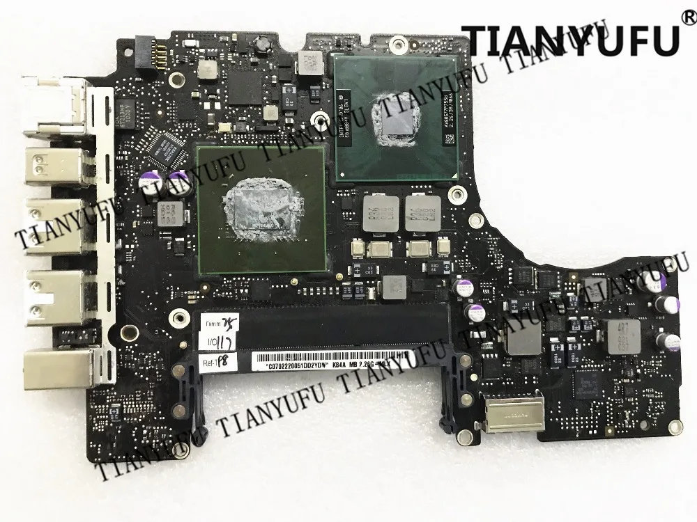 For MacBook Pro A1278 Laptop Motherboard 2.26 GHz Core 2 Duo P7550 820-2530-A 661-5230 MB990 Mid 2009 motherboard tested