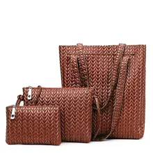 3pcs bag set for women pu Leather Handbag Brand Fashion Design Shoulder Crossbody Bags Ladies Messenger Bag Clutch Purse Bolsa 3pcs bag set for women pu Leather Handbag Brand Fashion Design Shoulder Crossbody Bags Ladies Messenger Bag Clutch Purse Bolsa