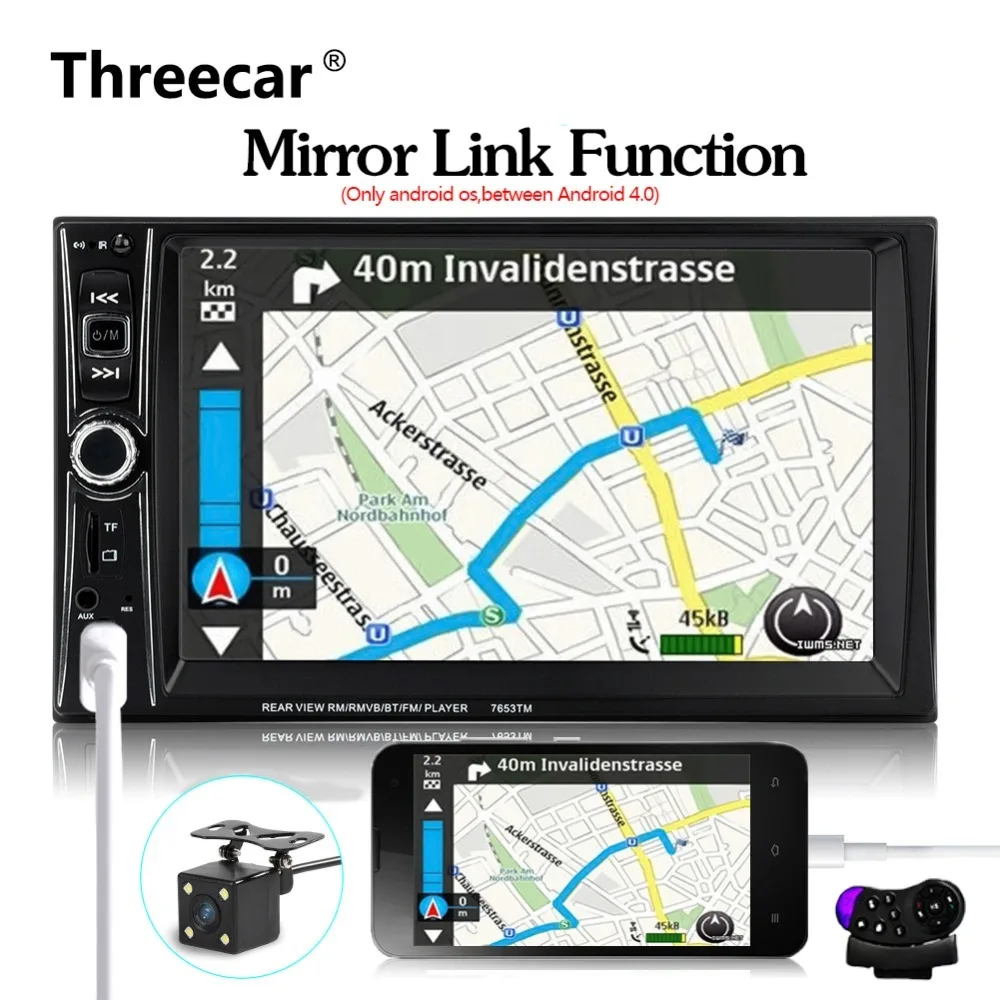 2 Din font b Car b font font b Radio b font MP5 Player 7 Touch