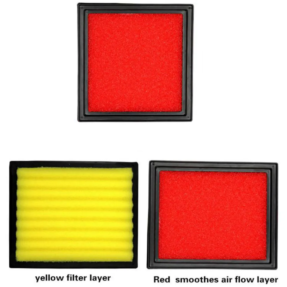 Filtro de aire del coche de alto flujo filtro de aire del automóvil Super híbrido filtros de aire para HONDA CRV CR-V 2.4L 2007-2011 (encuentro KN 33-2377)