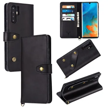 

p30 case for huawei P30 lite pro Nova 4e P30lite P30pro Leather Case flip cover phone wallet card slots pocket coque casing