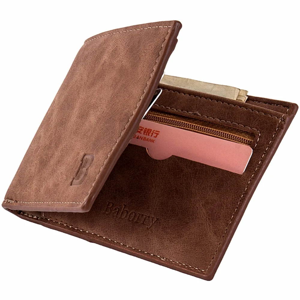 Короткий маленький кошелек на молнии мужской модный тонкий карман для монет мини сумка для денег Walet Cuzdan Vallet держатель для карт Klachi мужской кошелек